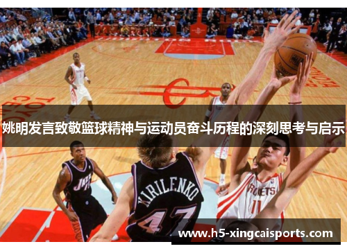 姚明发言致敬篮球精神与运动员奋斗历程的深刻思考与启示