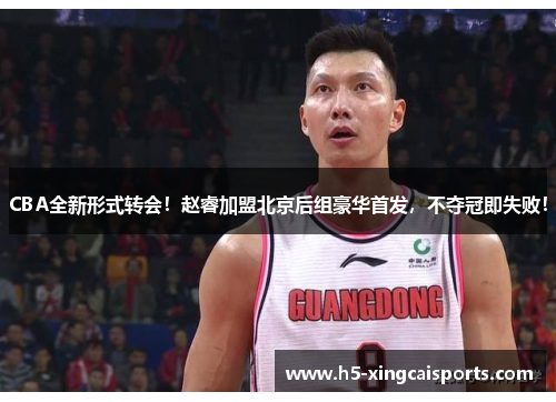 CBA全新形式转会！赵睿加盟北京后组豪华首发，不夺冠即失败！